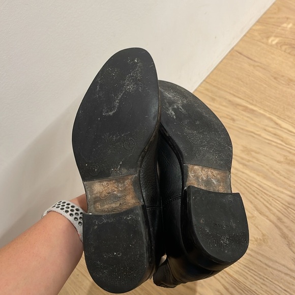 John Fluevog x Gravity Pope black Chelsea boots with white tab size 7/37 - Picture 4 of 7